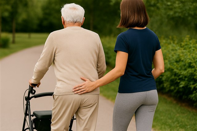 Domizilbehandlung im Wohnumfeld